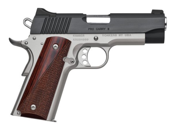 KIMBER PRO CARRY II TWO-TONE 1911 .45 ACP 3IN BARREL 7RD 3200320 - Taurus Savings